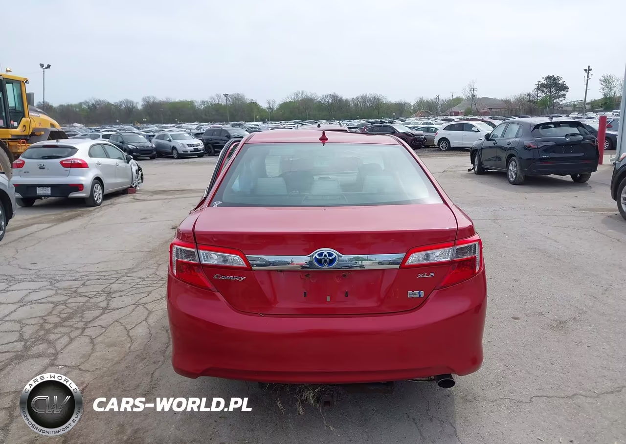 2012 Toyota Camry Hybrid Xle VIN:4T1BD1FK1CU007236 - 16