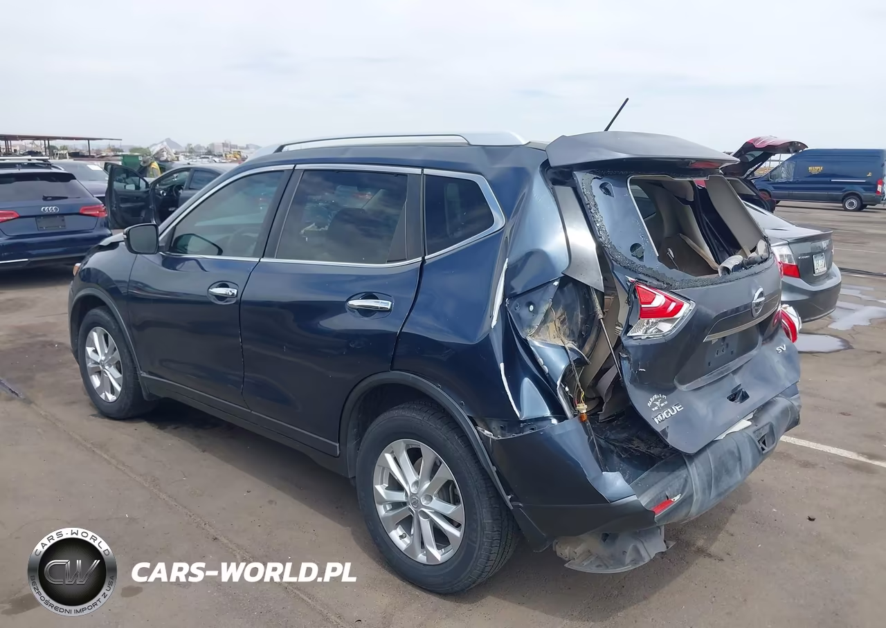 2015 Nissan Rogue Sv VIN:KNMAT2MT0FP562251 - 3