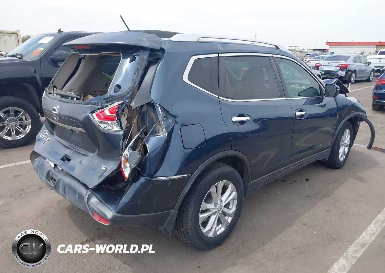2015 Nissan Rogue Sv VIN:KNMAT2MT0FP562251 - 4