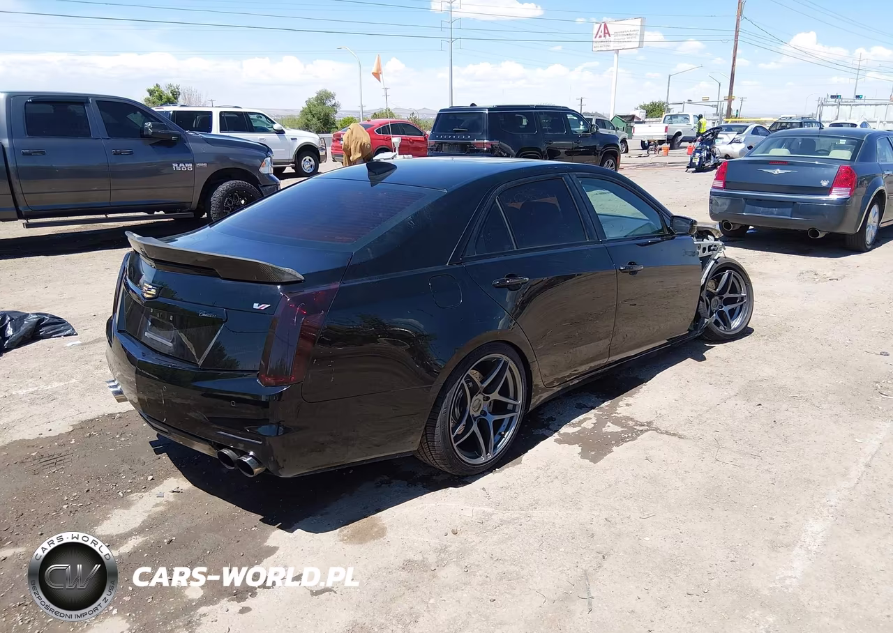 2016 Cadillac Cts V-Sport Premium VIN:1G6AV5S81G0129531 - 4