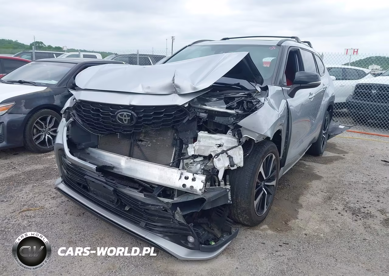 2022 Toyota Highlander Xse VIN:5TDLZRBH4NS186737 - 2