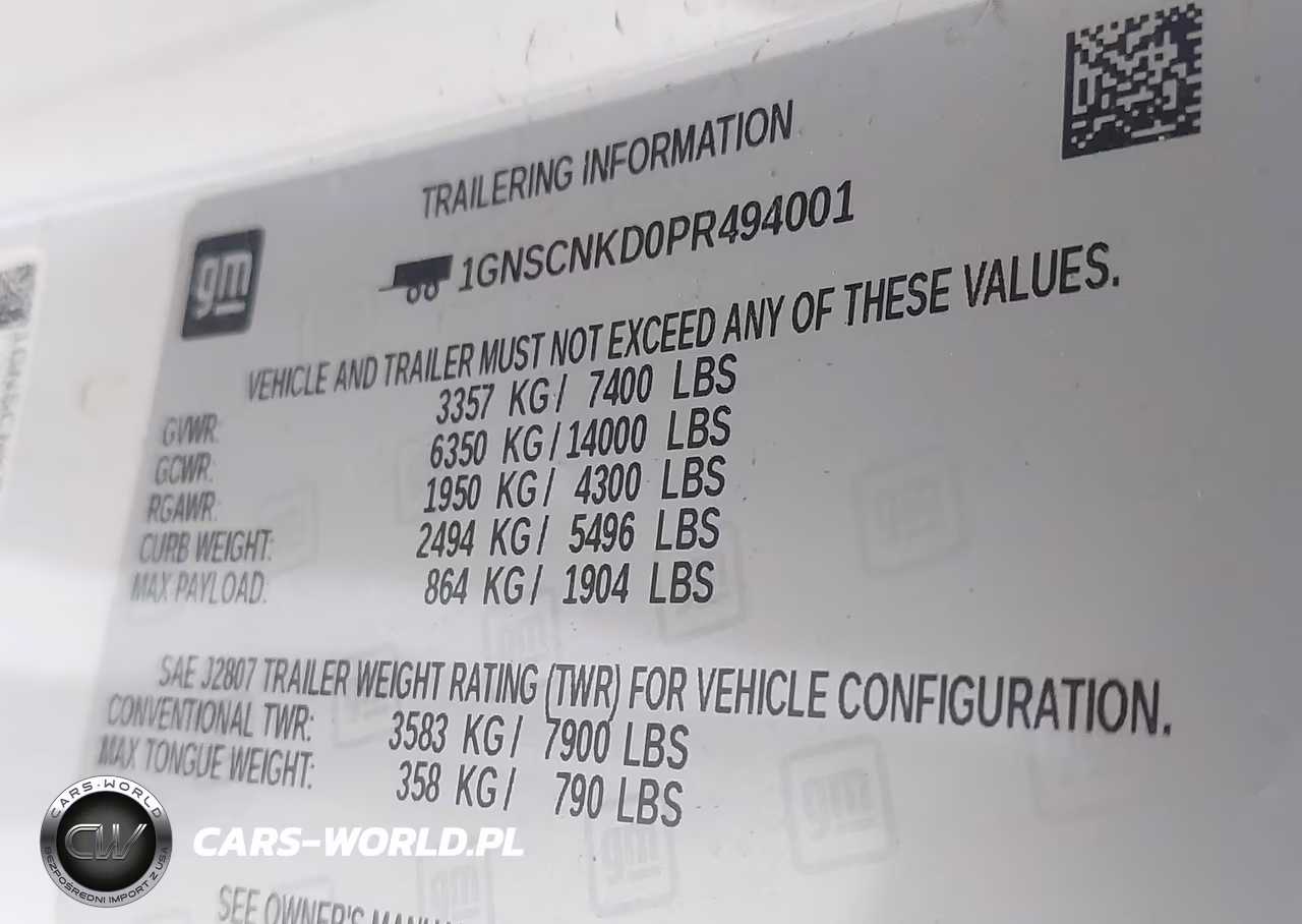 2023 Chevrolet Tahoe 2Wd Lt VIN:1GNSCNKD0PR494001 - 9