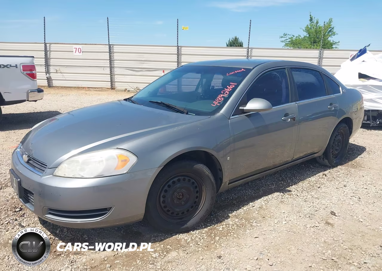 2008 Chevrolet Impala Ls VIN:2G1WB58K081347313 - 2