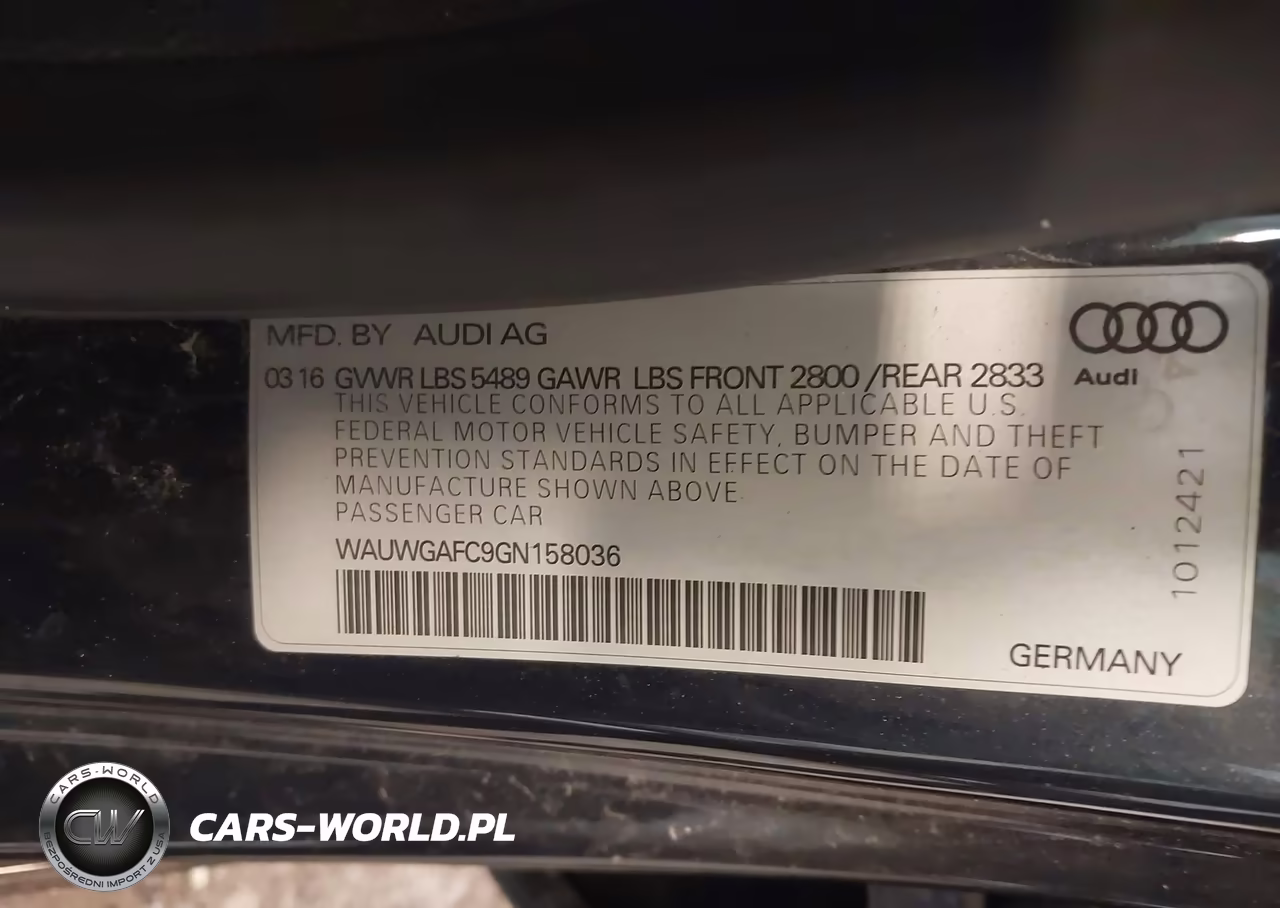 2016 Audi A7 3.0T Premium Plus VIN:WAUWGAFC9GN158036 - 9