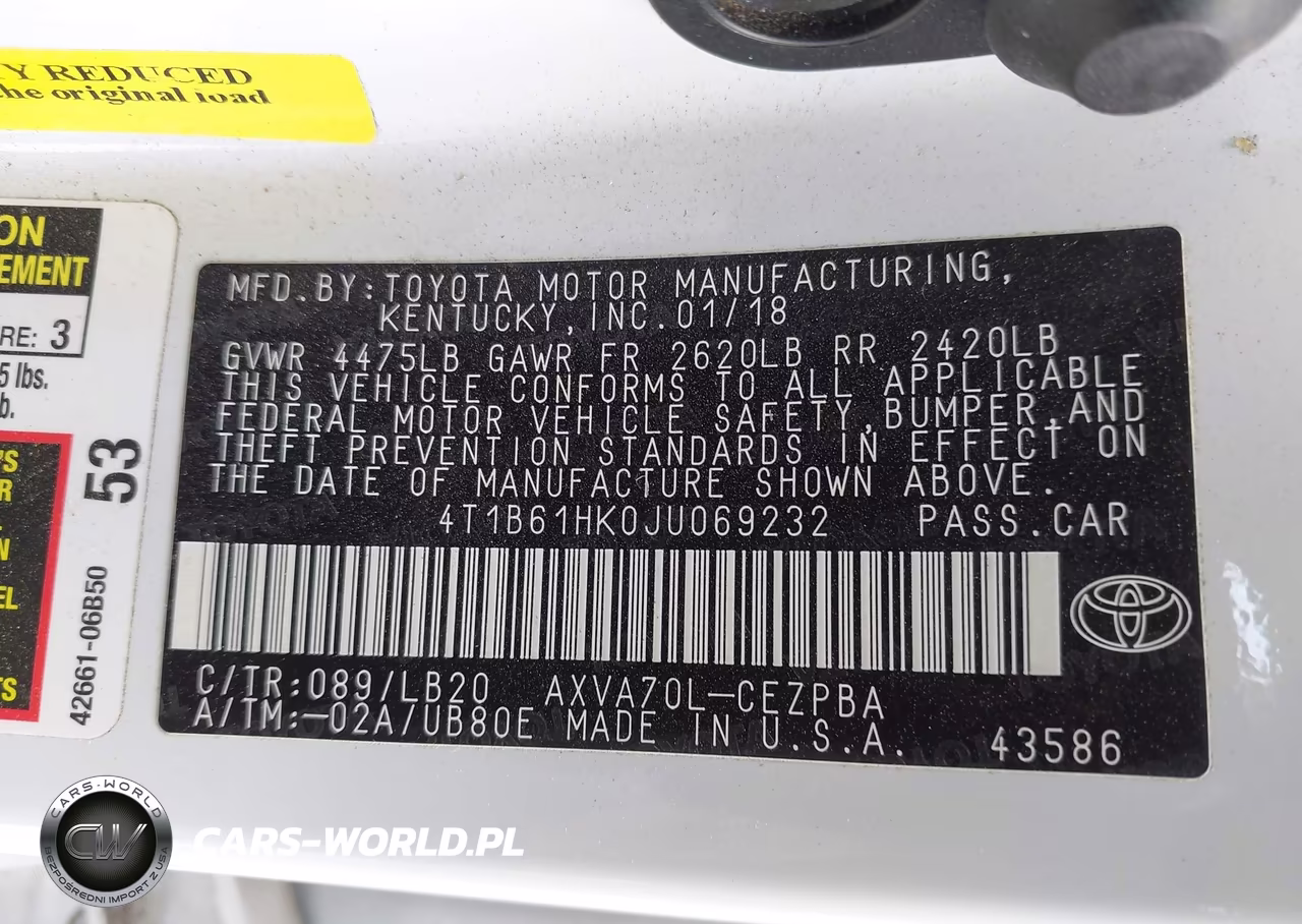 2018 Toyota Camry Xse VIN:4T1B61HK0JU069232 - 9