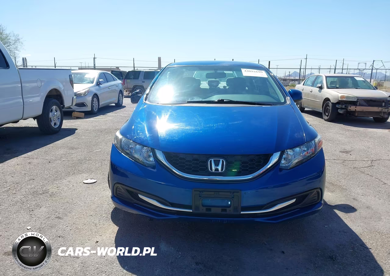 2013 Honda Civic Lx VIN:19XFB2F5XDE273026 - 12
