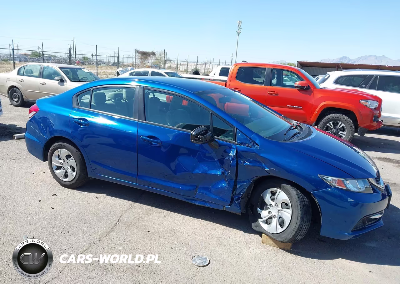 2013 Honda Civic Lx VIN:19XFB2F5XDE273026 - 13