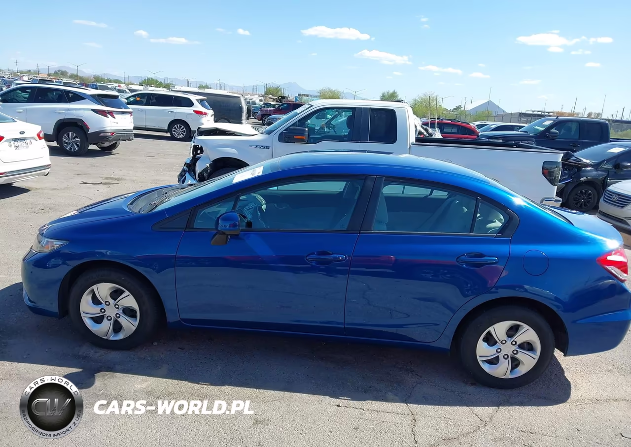 2013 Honda Civic Lx VIN:19XFB2F5XDE273026 - 14