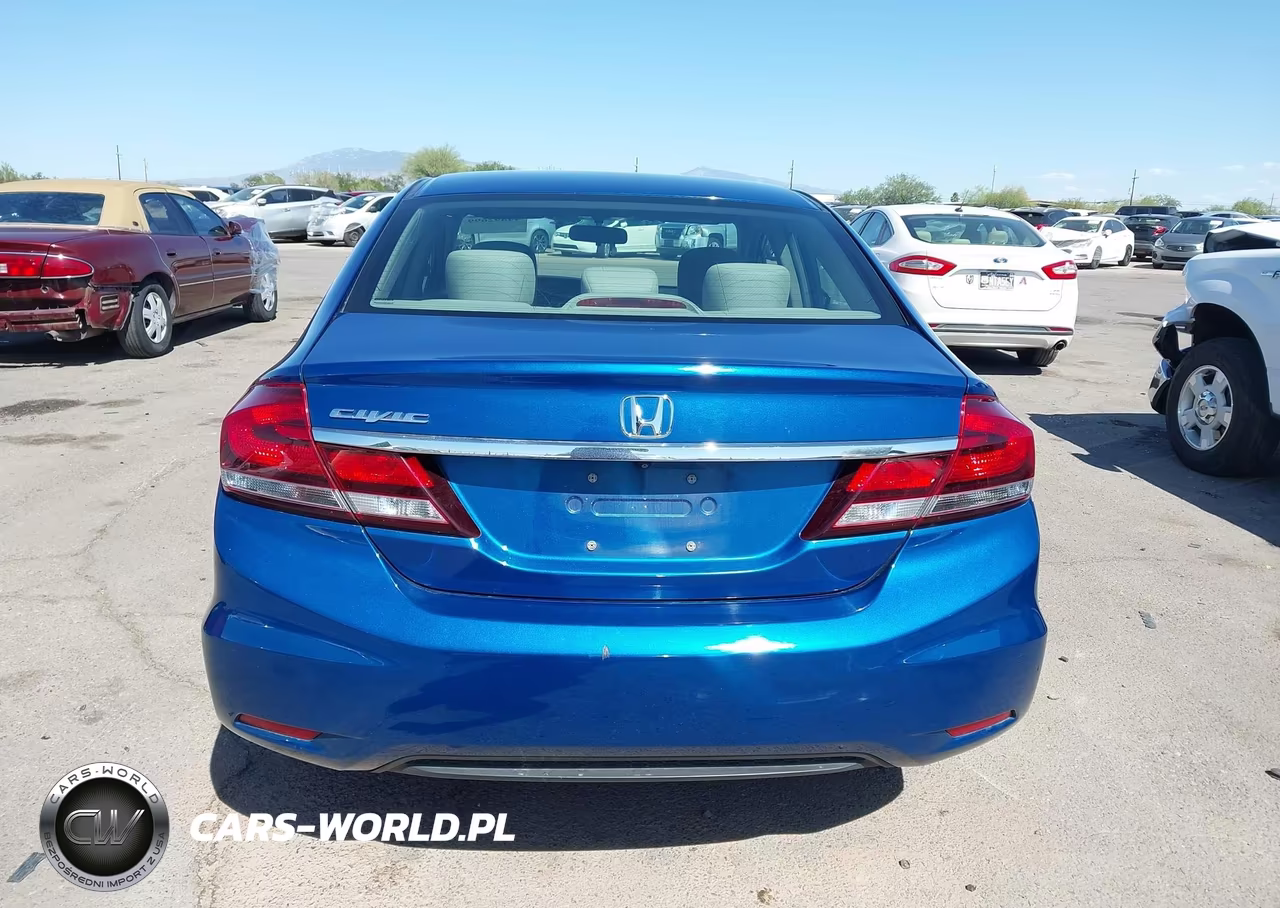 2013 Honda Civic Lx VIN:19XFB2F5XDE273026 - 16