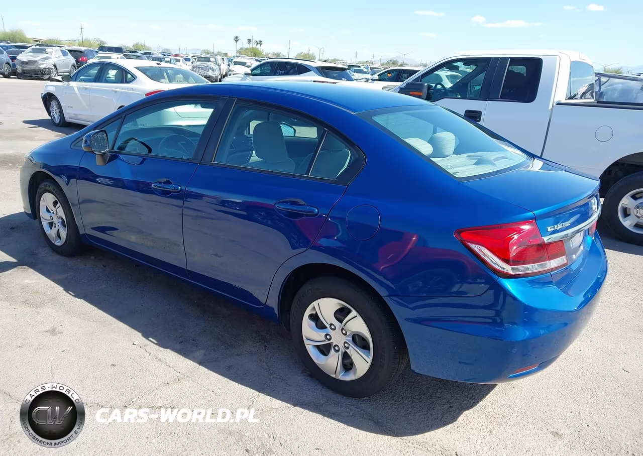 2013 Honda Civic Lx VIN:19XFB2F5XDE273026 - 3
