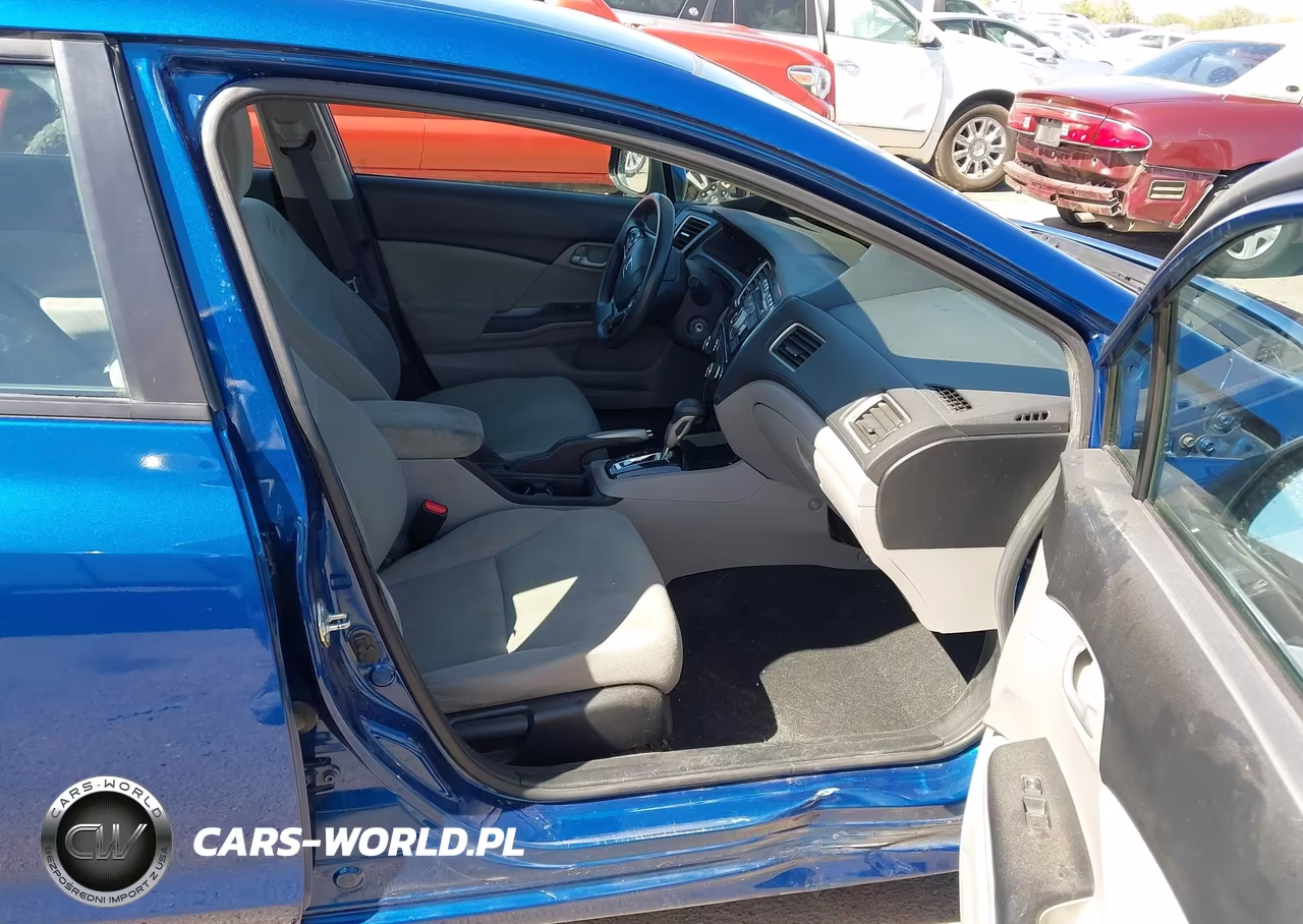 2013 Honda Civic Lx VIN:19XFB2F5XDE273026 - 5