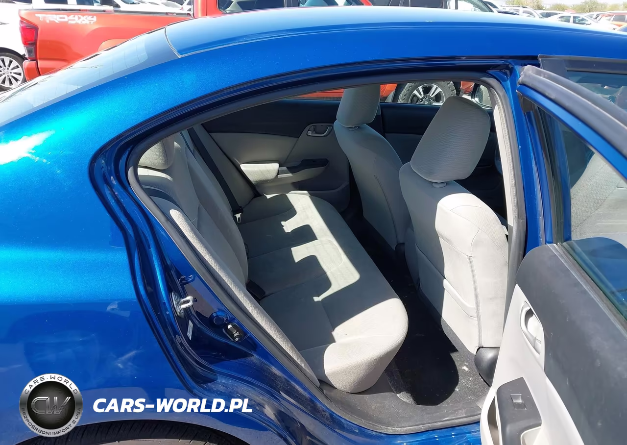 2013 Honda Civic Lx VIN:19XFB2F5XDE273026 - 8