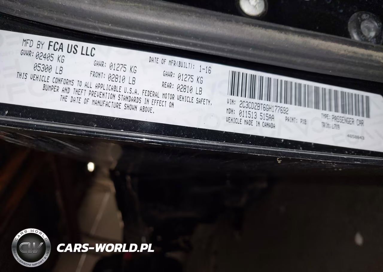 2016 Dodge Challenger R-T VIN:2C3CDZBT6GH177692 - 9