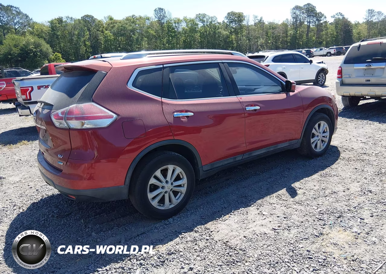 2014 Nissan Rogue S-Sl-Sv VIN:5N1AT2MT1EC859174 - 4