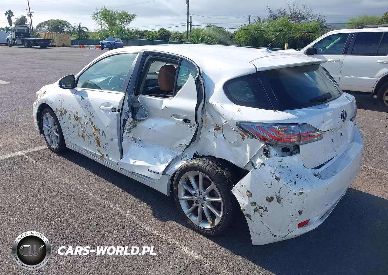 2012 Lexus Ct 200H Premium VIN:JTHKD5BH6C2103637 - 3