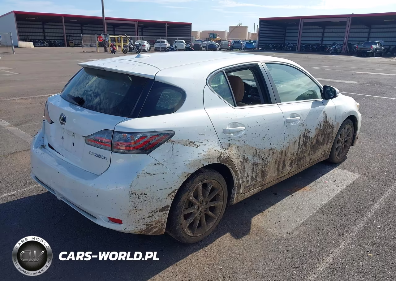 2012 Lexus Ct 200H Premium VIN:JTHKD5BH6C2103637 - 4