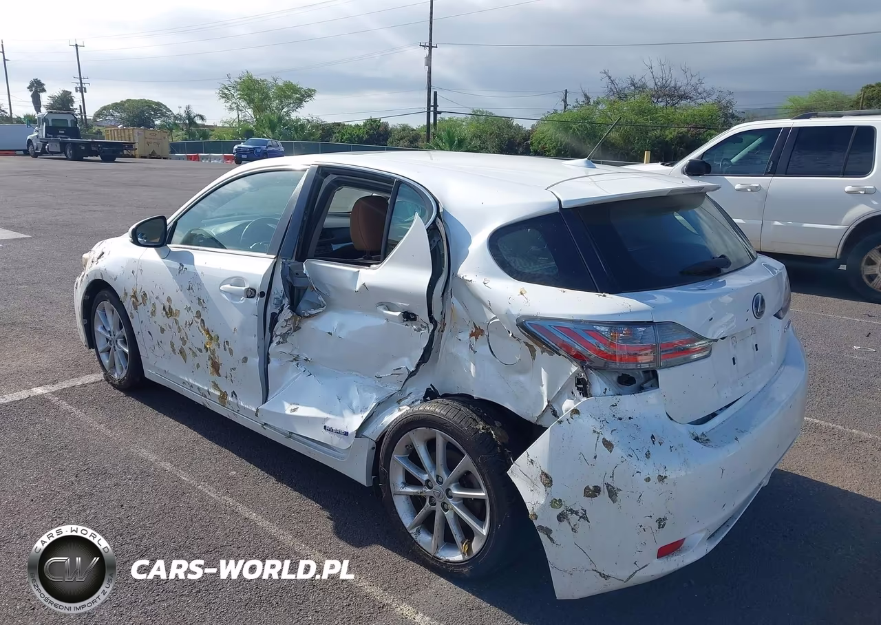 2012 Lexus Ct 200H Premium VIN:JTHKD5BH6C2103637 - 6