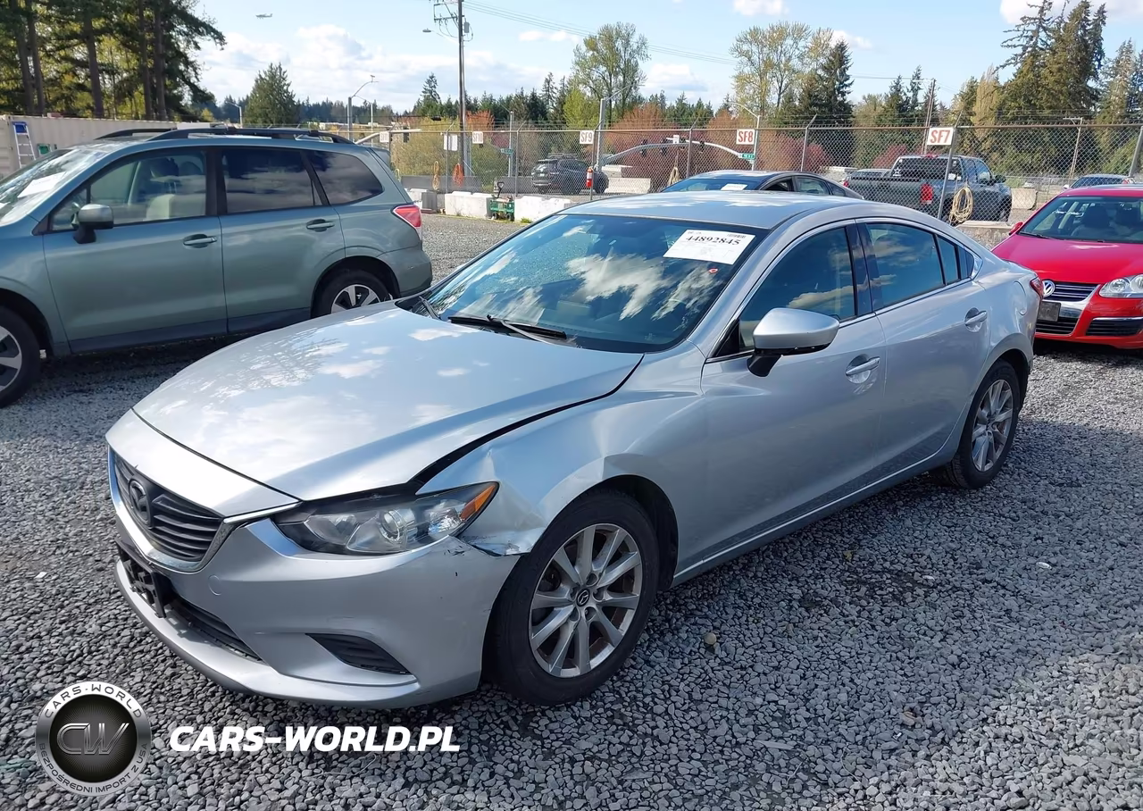 2016 Mazda Mazda6 I Sport VIN:JM1GJ1U55G1480385 - 2