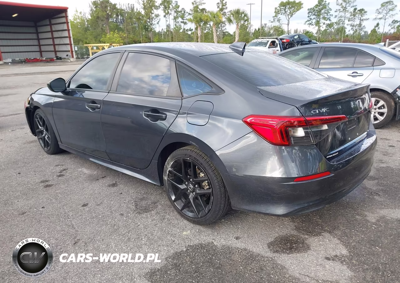 2022 Honda Civic Sport VIN:2HGFE2F56NH512084 - 3