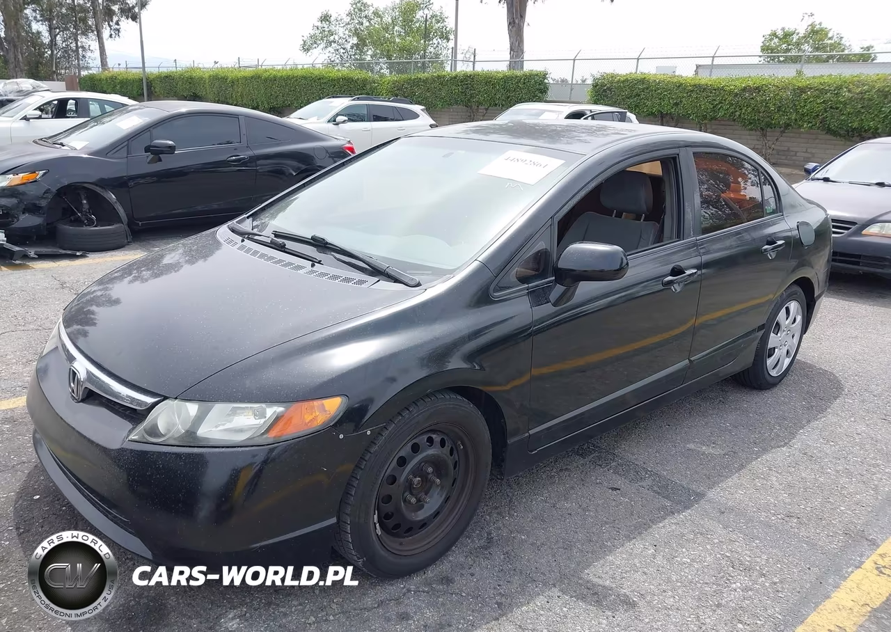2008 Honda Civic Lx VIN:2HGFA16598H536602 - 2