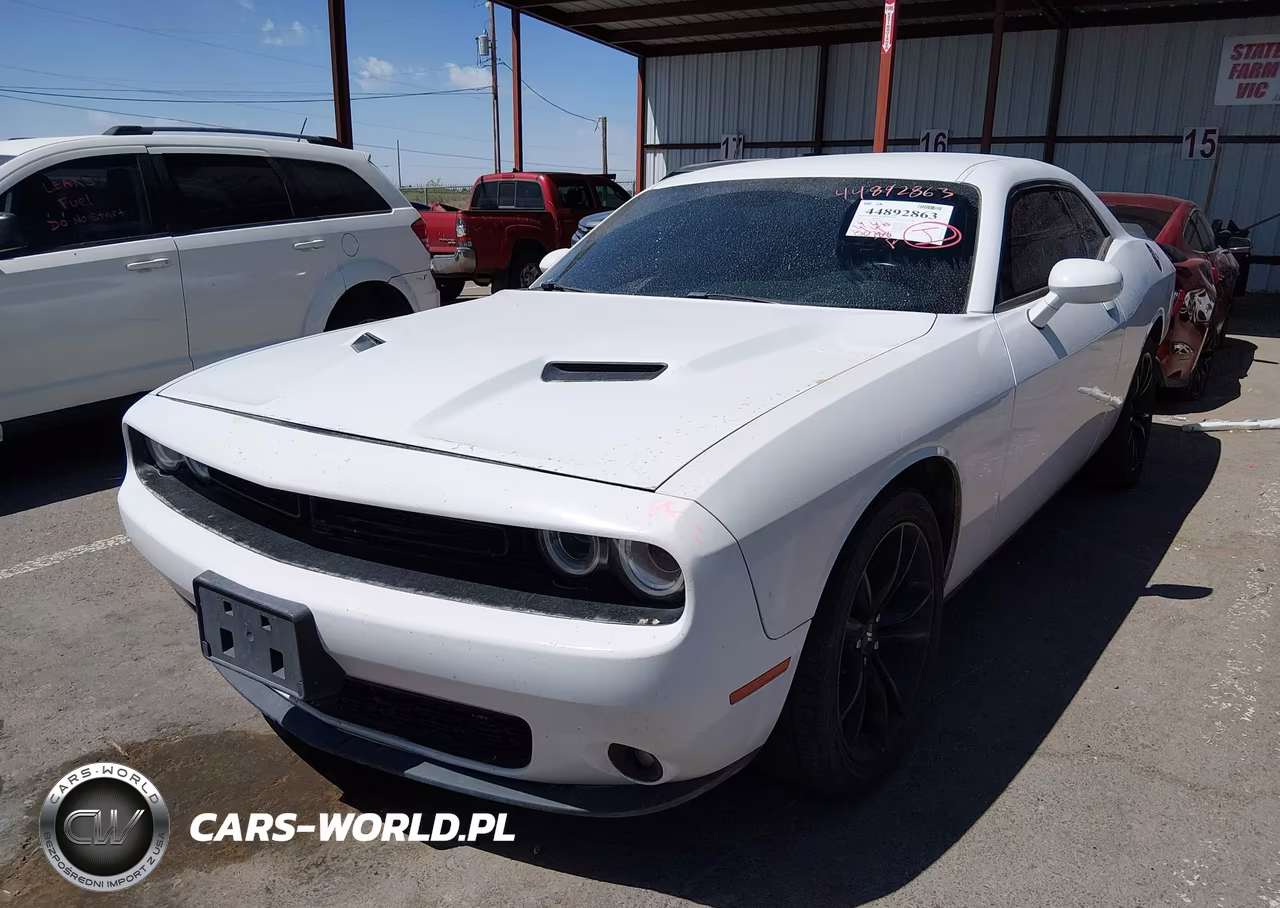 2017 Dodge Challenger Sxt VIN:2C3CDZAG6HH531443 - 2