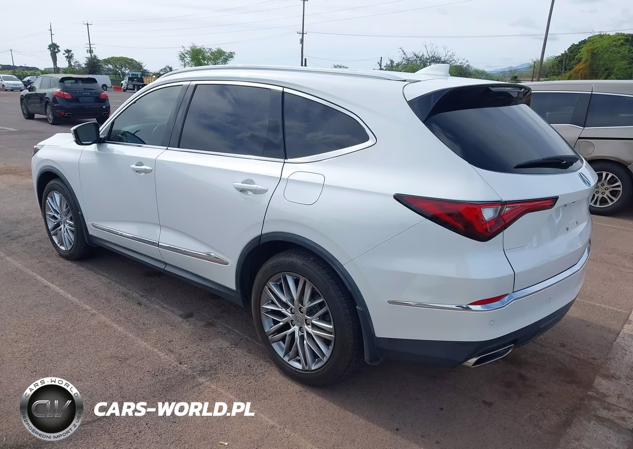 2022 Acura Mdx Advance Package VIN:5J8YE1H88NL000131 - 3