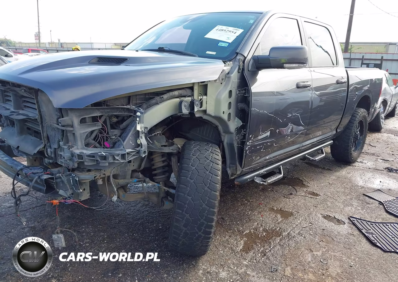 2017 Ram 1500 Night 4X4 5'7 Box VIN:1C6RR7MT5HS619856 - 2