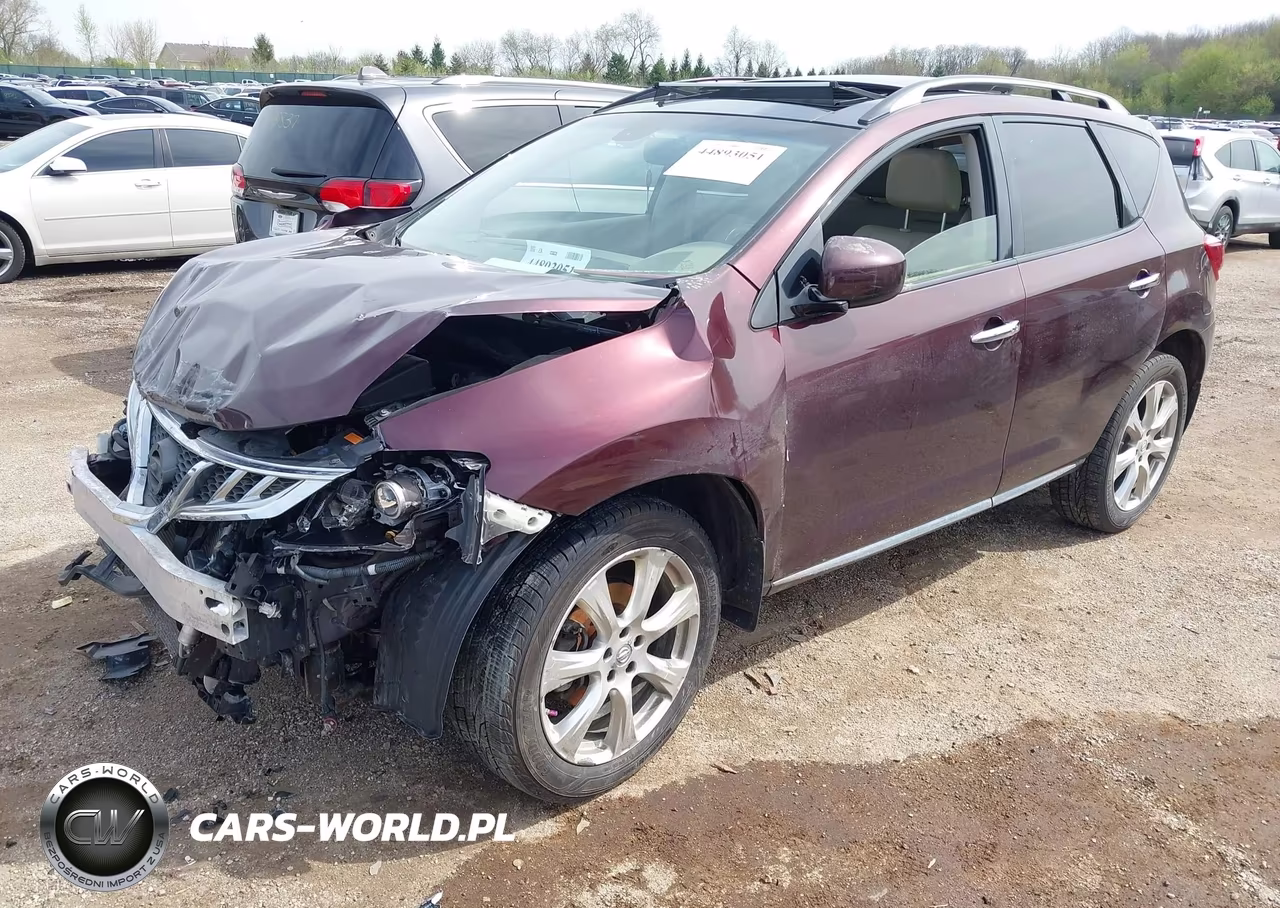 2014 Nissan Murano Le VIN:JN8AZ1MW4EW509676 - 2