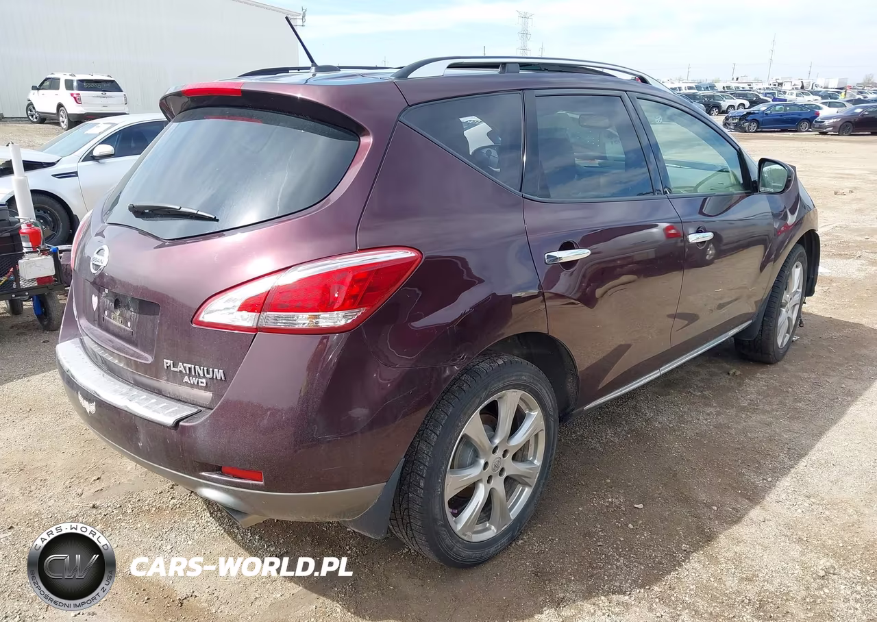 2014 Nissan Murano Le VIN:JN8AZ1MW4EW509676 - 4