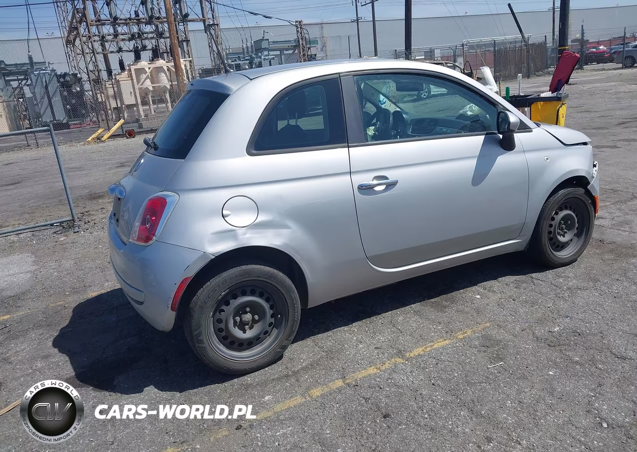 2013 Fiat 500 Pop VIN:3C3CFFAR8DT552421 - 4