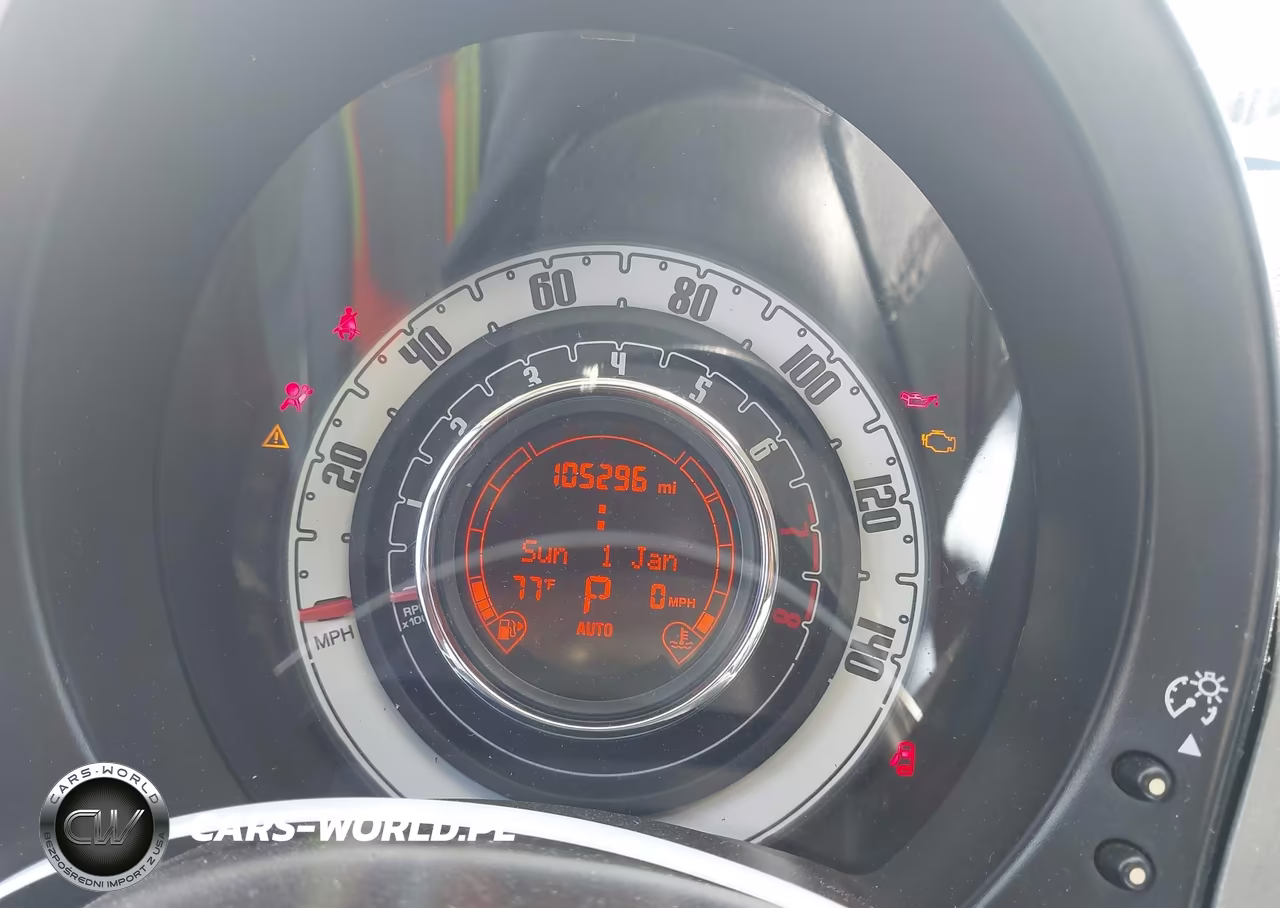 2013 Fiat 500 Pop VIN:3C3CFFAR8DT552421 - 7