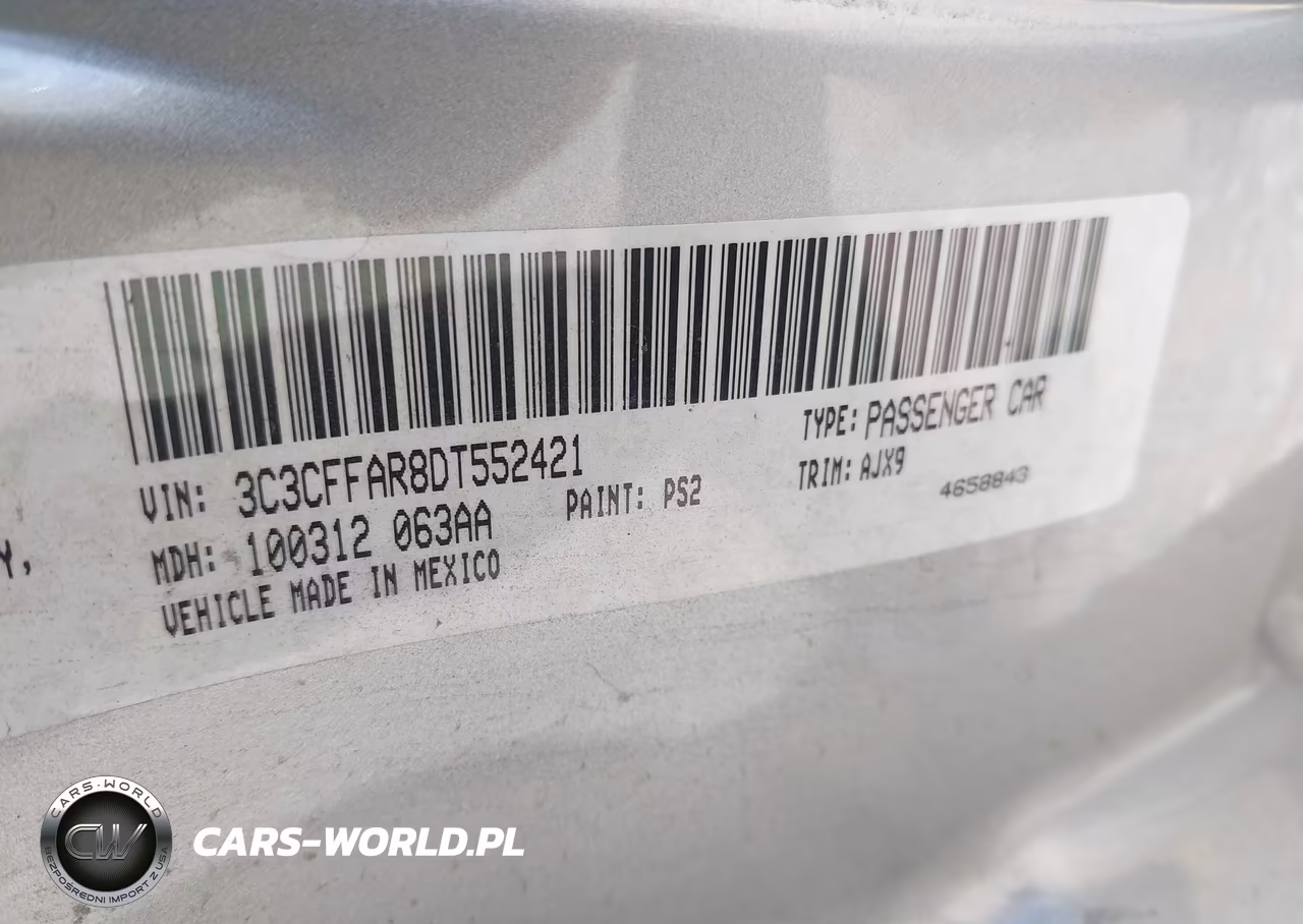 2013 Fiat 500 Pop VIN:3C3CFFAR8DT552421 - 9