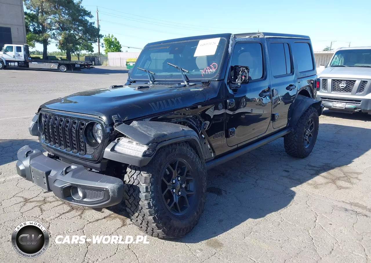 2024 Jeep Wrangler 4-Door Willys 4X4 VIN:1C4PJXDG0RW362285 - 2