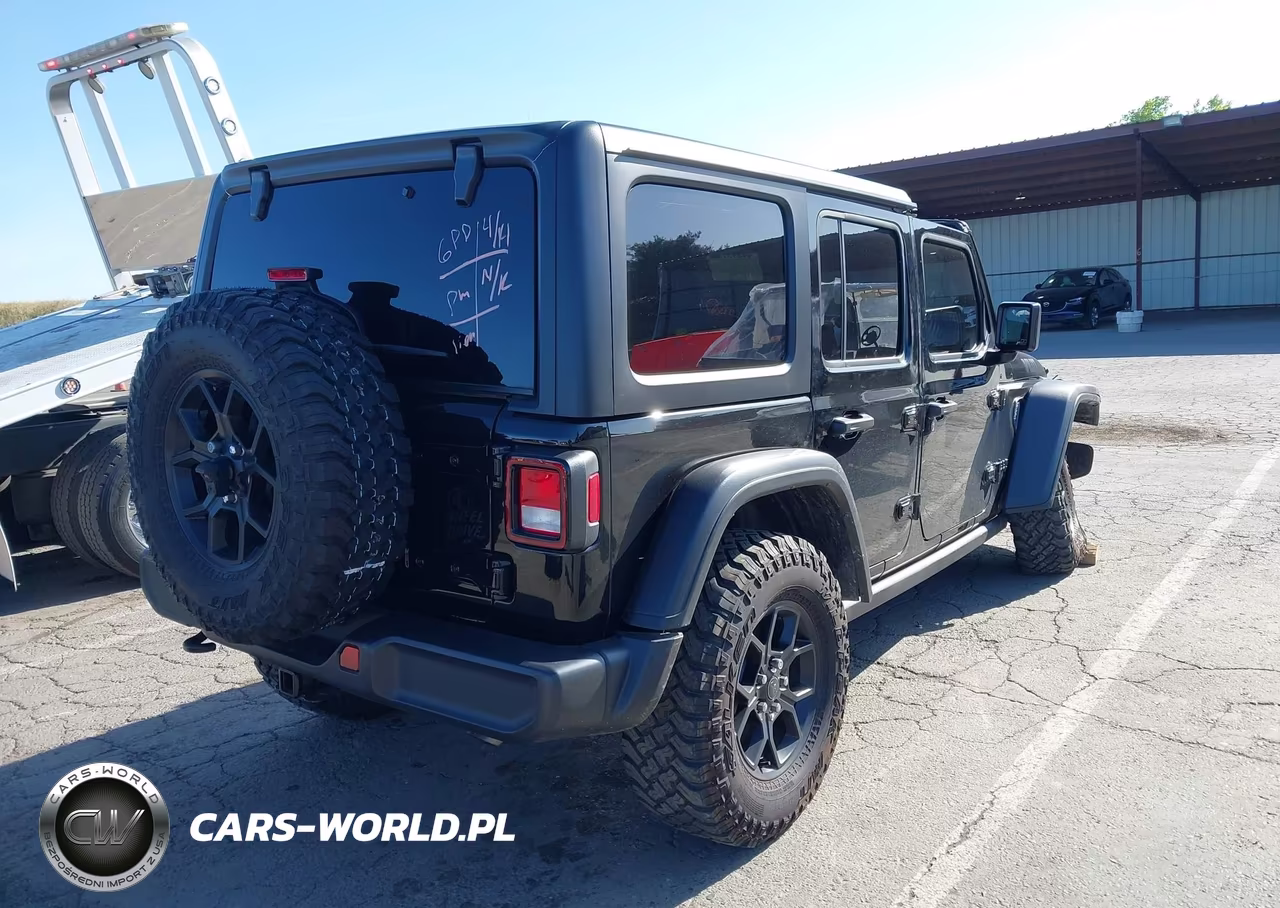 2024 Jeep Wrangler 4-Door Willys 4X4 VIN:1C4PJXDG0RW362285 - 4