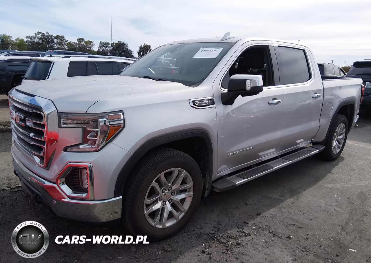 2020 GMC Sierra 1500 2Wd Short Box Slt VIN:3GTU8DED6LG117966 - 2