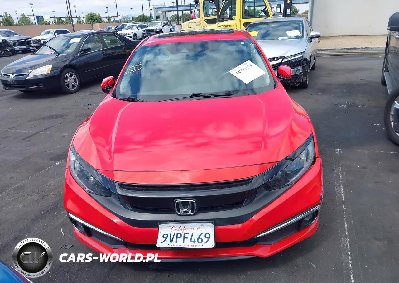 2019 Honda Civic Ex VIN:JHMFC1F30KX010531 - 13
