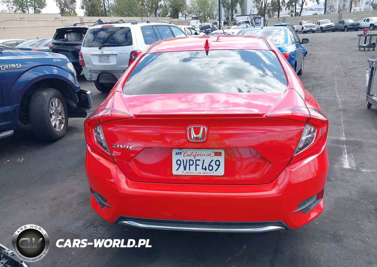 2019 Honda Civic Ex VIN:JHMFC1F30KX010531 - 17