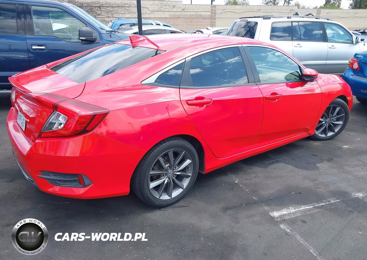 2019 Honda Civic Ex VIN:JHMFC1F30KX010531 - 4