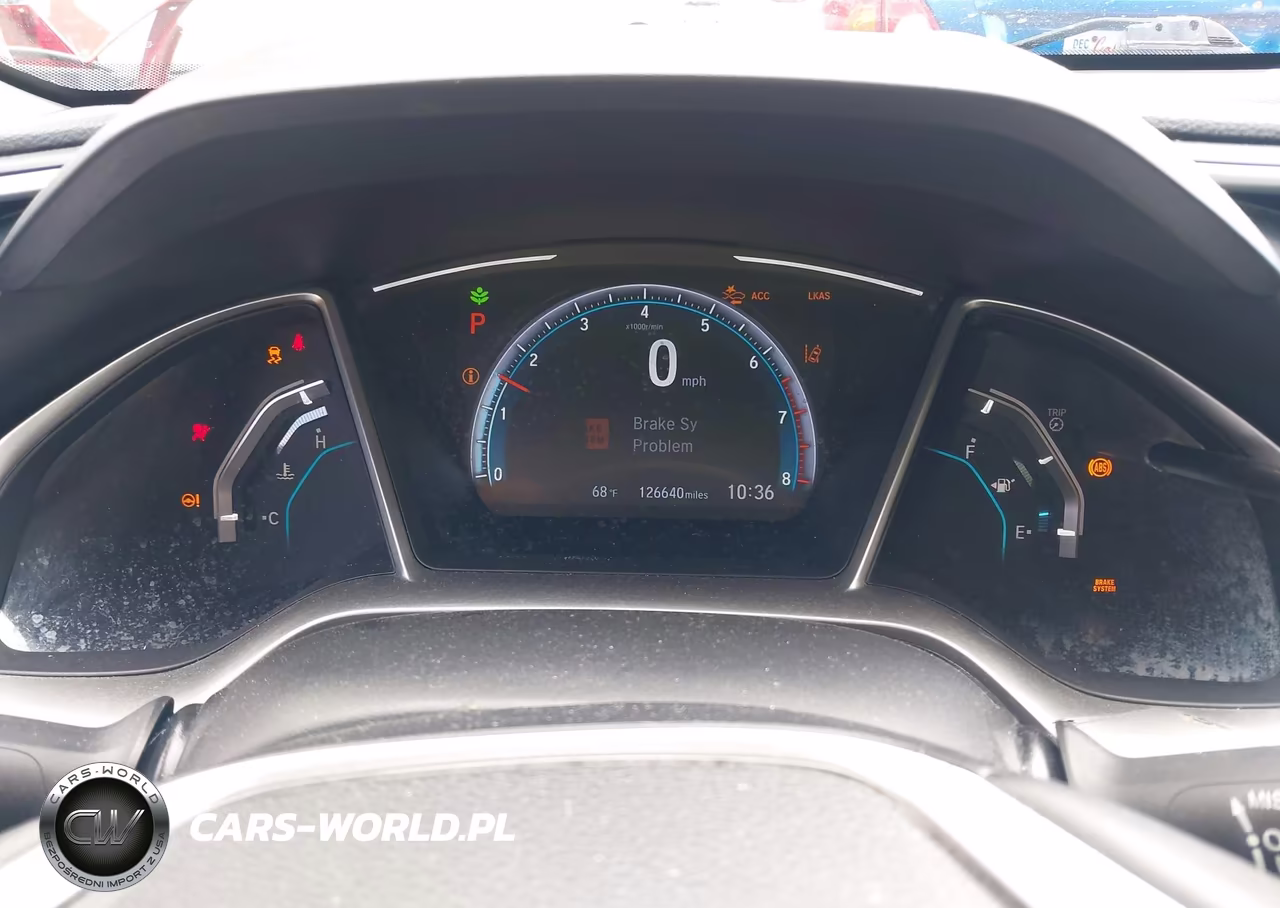 2019 Honda Civic Ex VIN:JHMFC1F30KX010531 - 7