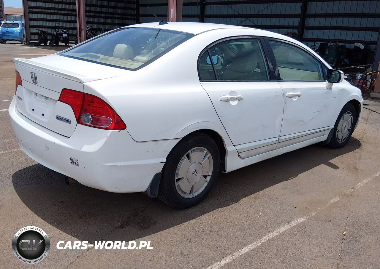 2008 Honda Civic Hybrid VIN:JHMFA36248S013205 - 4
