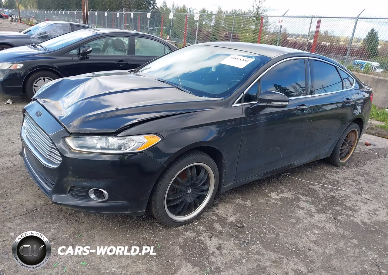 2013 Ford Fusion Titanium VIN:3FA6P0K96DR128885 - 2