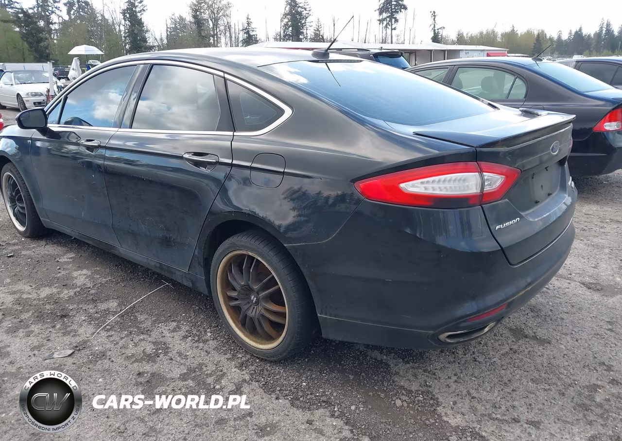 2013 Ford Fusion Titanium VIN:3FA6P0K96DR128885 - 3