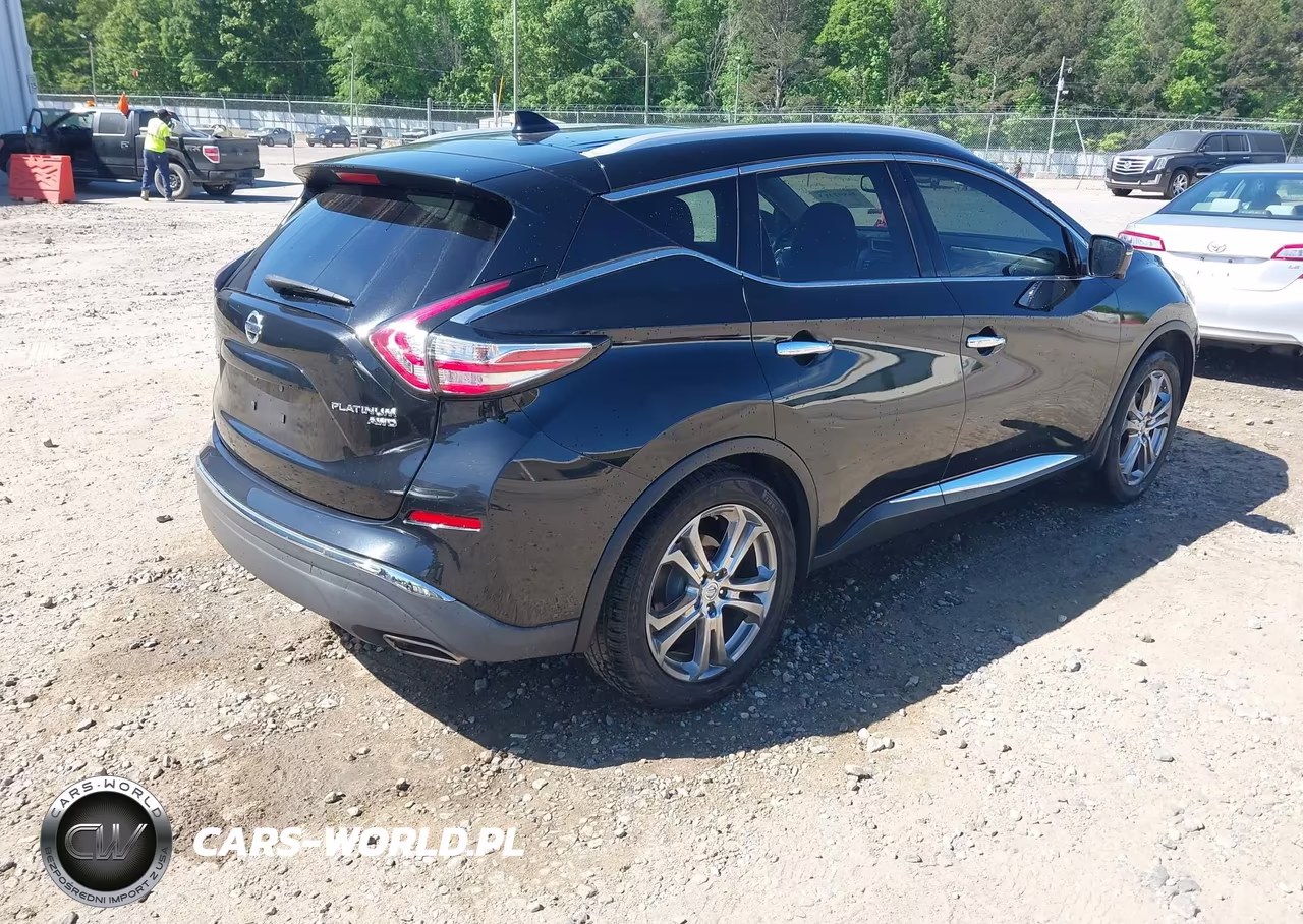 2016 Nissan Murano Platinum VIN:5N1AZ2MH4GN141586 - 4