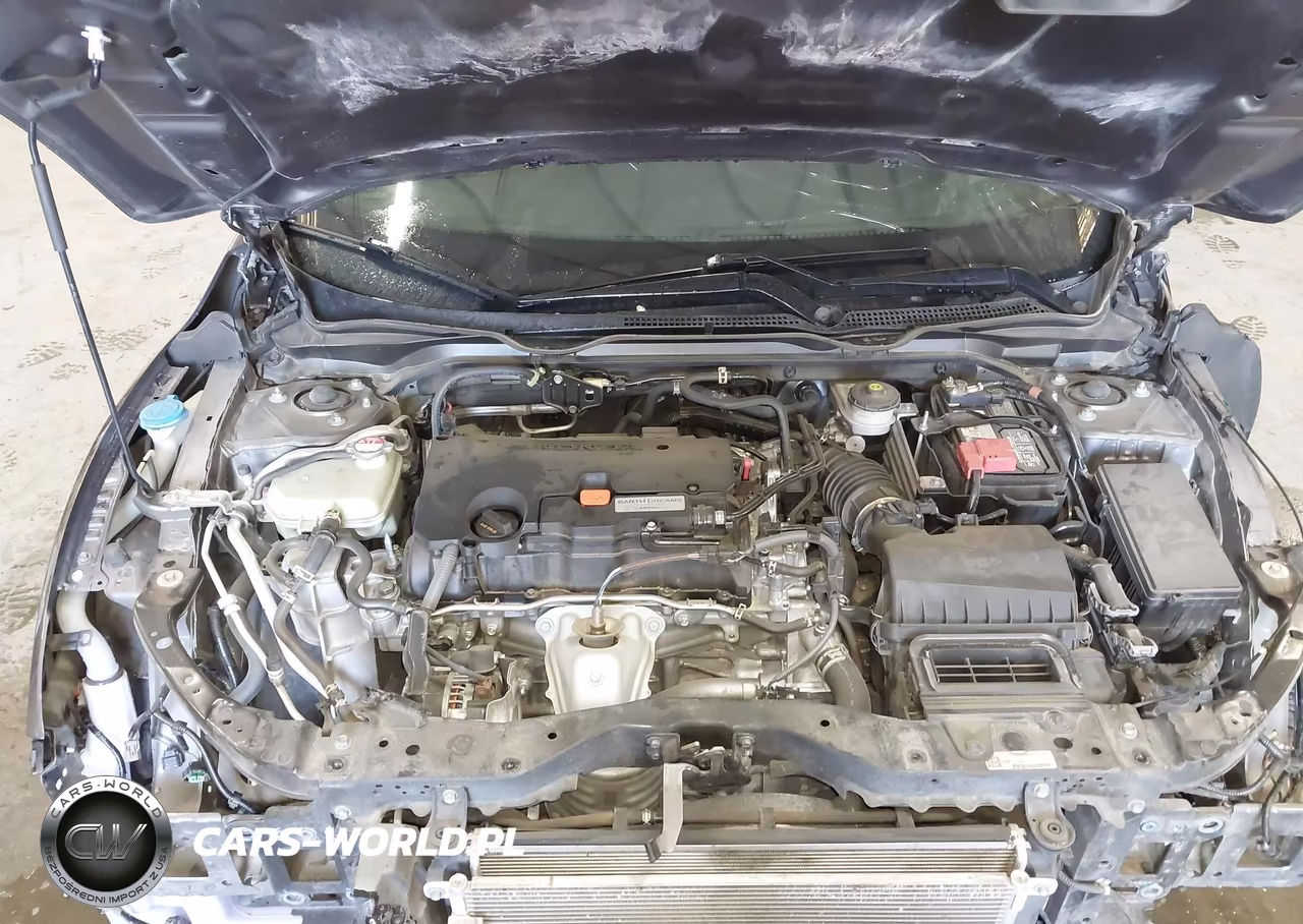 2019 Honda Civic Lx VIN:19XFC2F65KE042182 - 10
