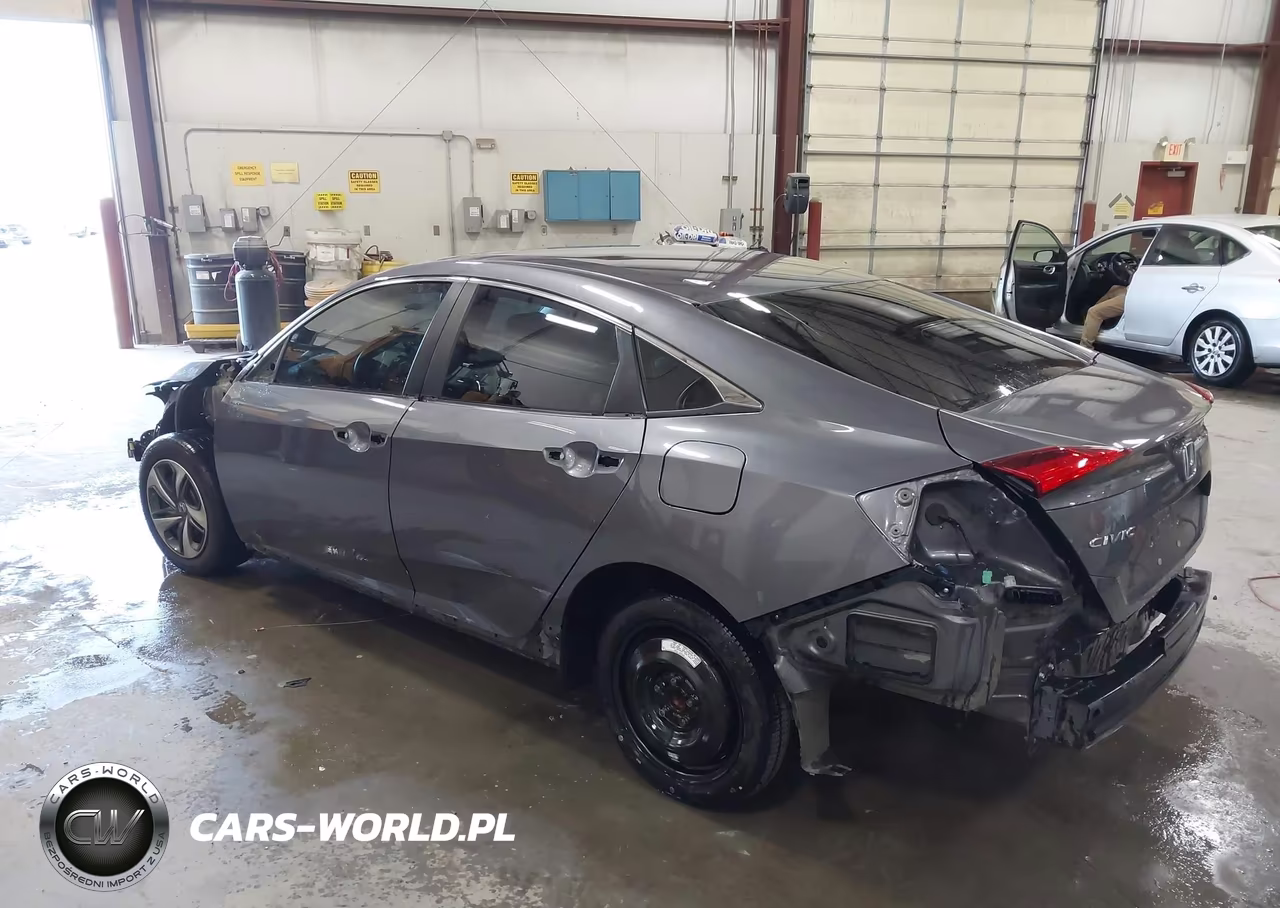 2019 Honda Civic Lx VIN:19XFC2F65KE042182 - 3