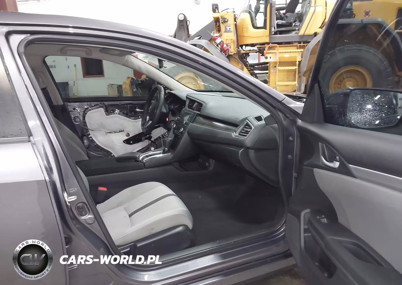 2019 Honda Civic Lx VIN:19XFC2F65KE042182 - 5