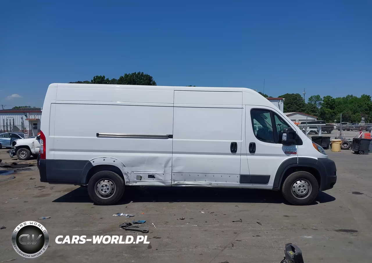 2021 Ram Promaster 3500 Cargo Van High Roof 159 Wb Ext VIN:3C6MRVJGXME520520 - 13