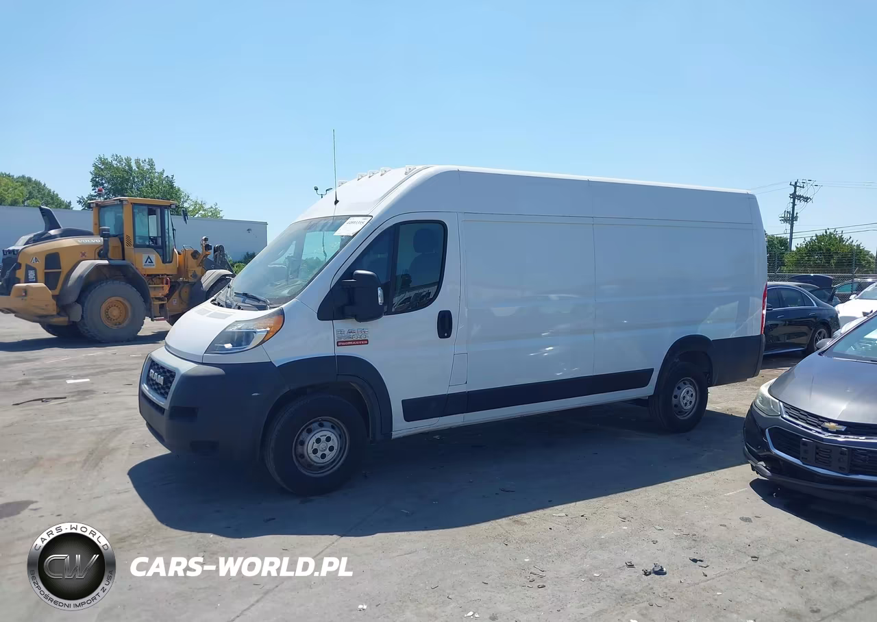 2021 Ram Promaster 3500 Cargo Van High Roof 159 Wb Ext VIN:3C6MRVJGXME520520 - 14