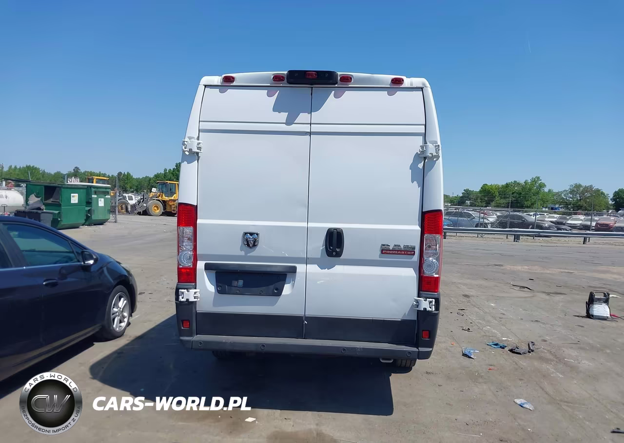2021 Ram Promaster 3500 Cargo Van High Roof 159 Wb Ext VIN:3C6MRVJGXME520520 - 16