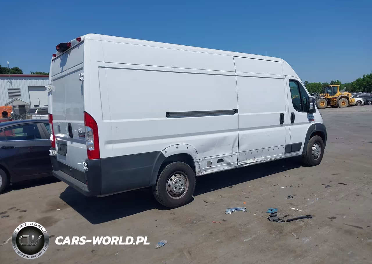 2021 Ram Promaster 3500 Cargo Van High Roof 159 Wb Ext VIN:3C6MRVJGXME520520 - 4
